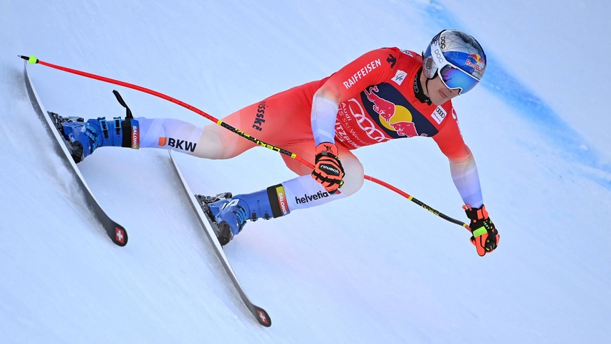 ODERMATT Marco SUI, Aktion. Ski Alpin, Training,85. Hahnenkammrennen 2025,Kitzbuehel,Hahnenkamm,Streif,Abfahrt am 21.01.2025 *** ODERMATT Marco SUI , Action Alpine Skiing, Training,85 Hahnenkammrennen ...