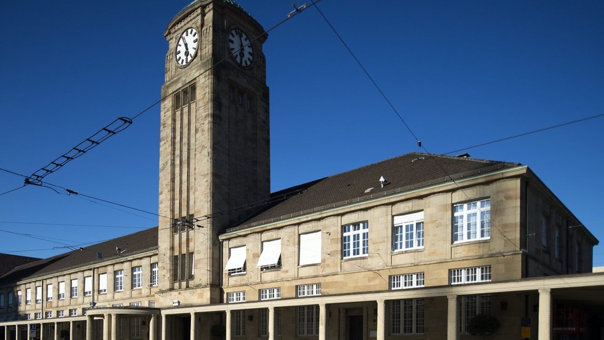 Der Badische Bahnhof in Basel am Mittwoch, 4. September 2013. (KEYSTONE/Georgios Kefalas)