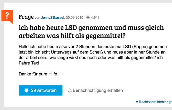 Weh mal das tut gutefrage erste gma.amritasingh.com