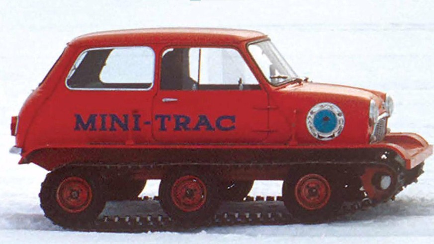 mini-trac Antarktis auto kettenfahrzeug 1965 Australien forschung retro design https://youtu.be/dWWOnRz_xtI