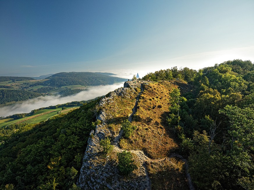 Rauszeit Nebelwanderungen Gisliflue Jurapark Aargau