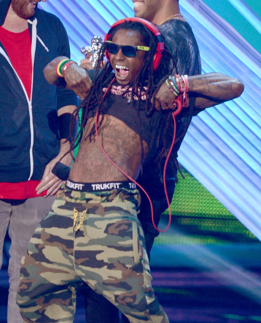 Rapper Lil Wayne hat vier Kinder. Das erste bekam er mit 15 Jahren.