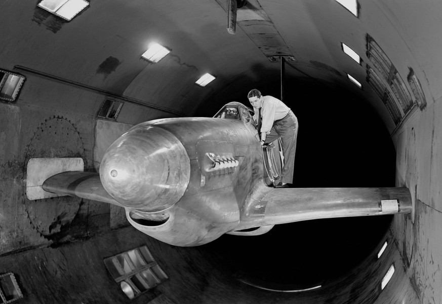 ARC-1943-AAL-3782
NASA ID: ARC-1943-AAL-3782
NACA Photographer - North American XP-51B Airplane with outer wing panels removed and ready for testing in Ames 16 foot wind tunnel.
Date Created:1943-03-2 ...