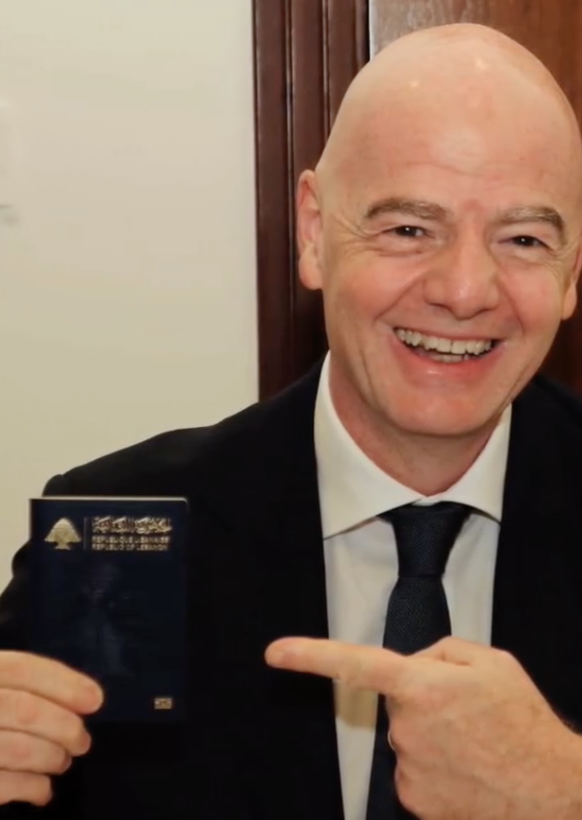 Gianni Infantino Libanesischer Pass