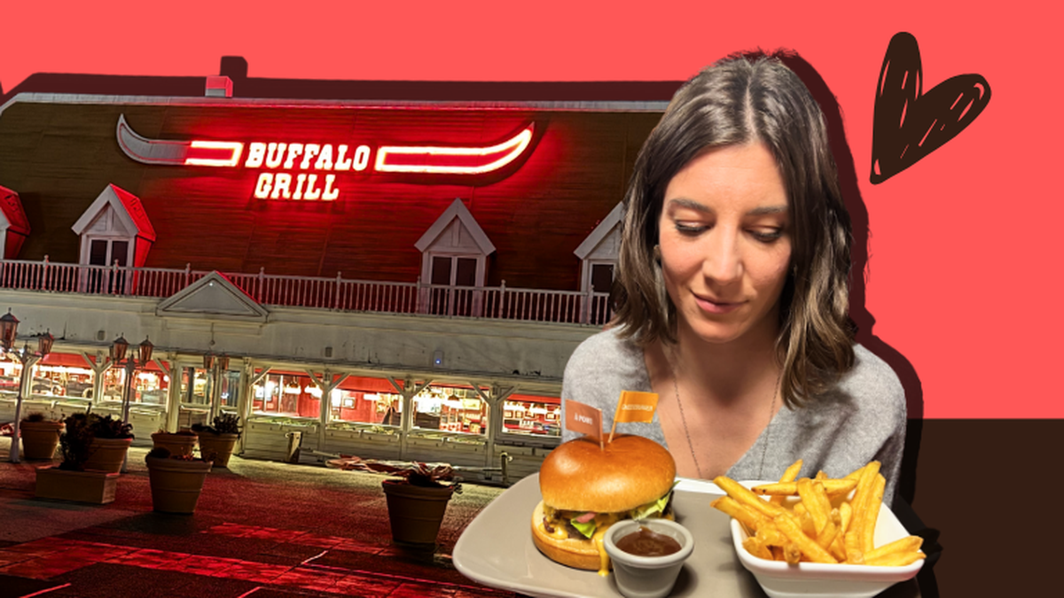 J'ai fêté la Saint-Valentin chez Buffalo Grill.