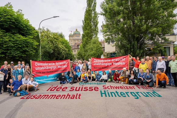 Die Allianz Pro Medienvielfalt setzt sich gegen die Halbierungsinitiative ein.