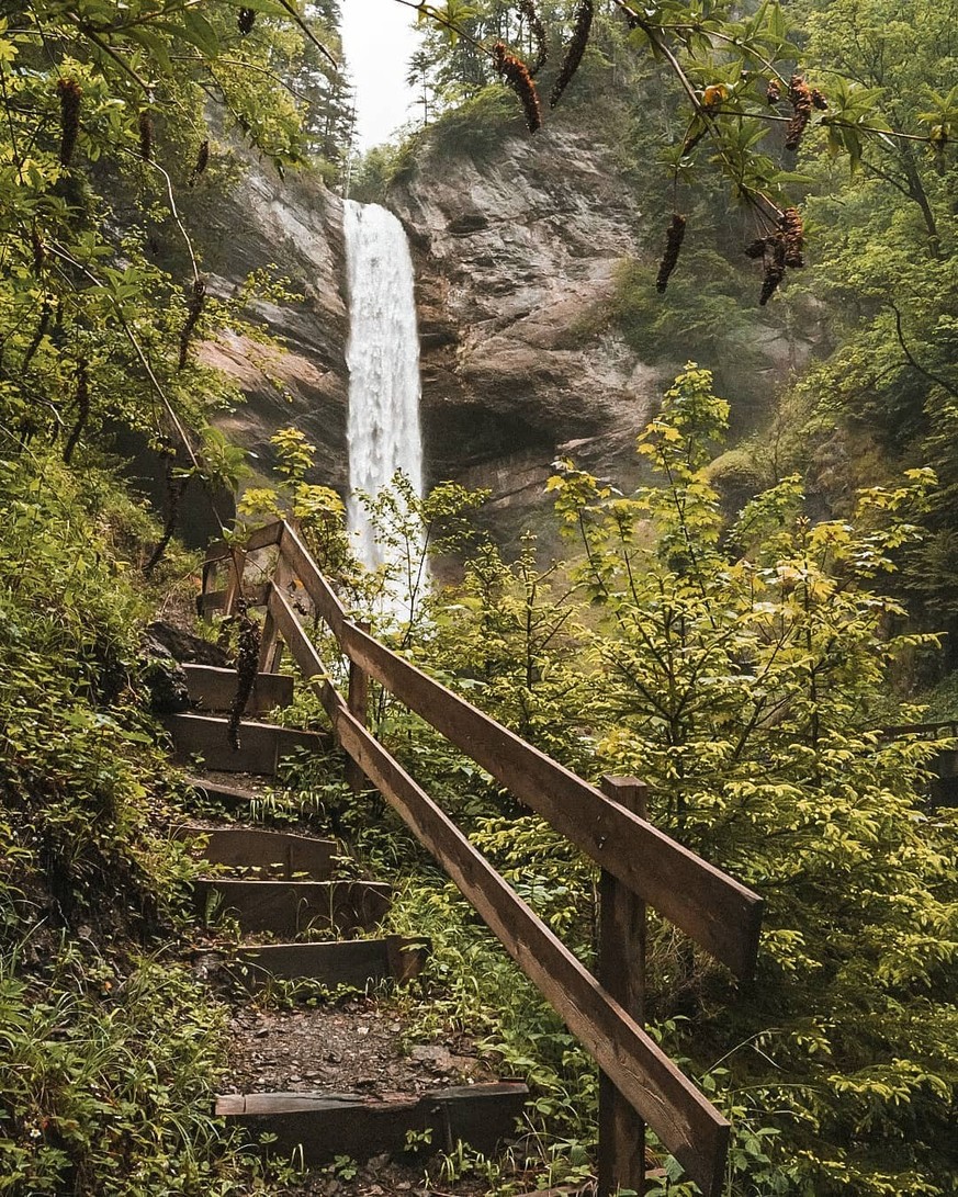 Rauszeit Wasserfälle Berschnerfall