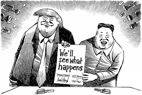 Trump stoppt Aussenminister Pompeos geplante Reise nach Nordkorea
Kim baut ja anscheinend munter weiter an seinen Raketen. Dabei hatte sich Trump ja selber wieder in den höchsten Tönen gelobt. Ein wei ...