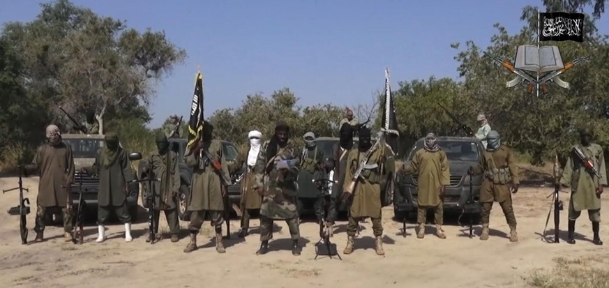 Das Archivbild zeigt eine Gruppe der islamistischen Kämpfer.