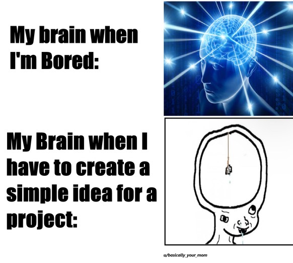 Kreativität Meme