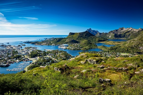Holiday destinations in Europe little known Svolvaer, Norway