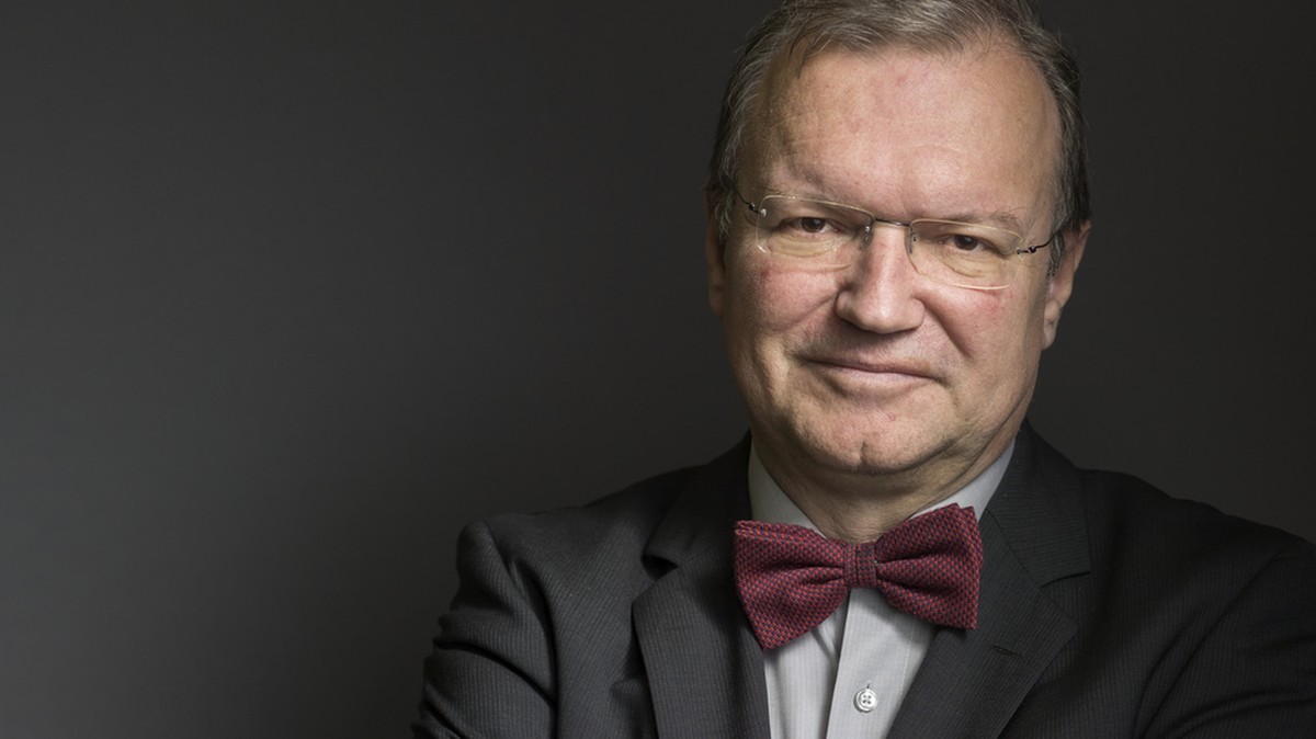The Swiss political scientist and Chairman of the Administrative and Management Board at gfs.bern Claude Longchamp, pictured at the gfs.bern office in Berne, Switzerland, on January 13, 2015. The priv ...