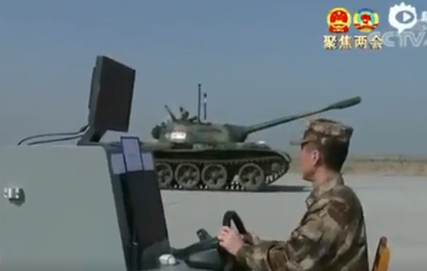 China baut alte Panzer zu unbemannten Kampffahrzeugen um.