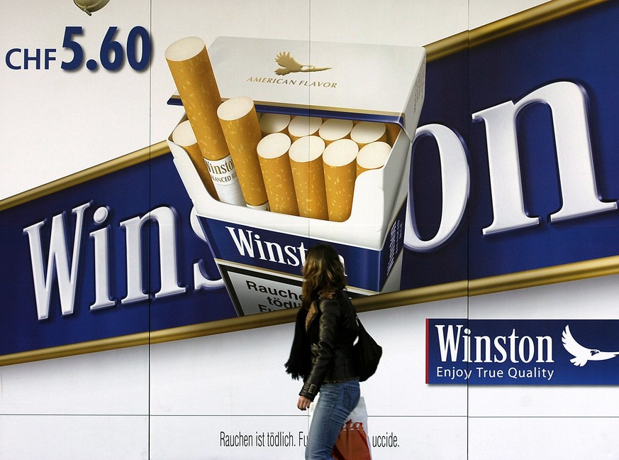 Streitpunkt Tabakwerbung: Plötzlich ist Dittli dagegen.