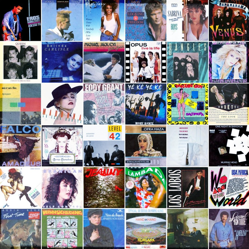 Das Sind Die Grossten Musik Hits Der 80er Jahre Wahle Deine Charts Watson