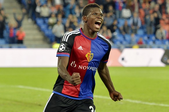 Embolo als Youngster beim FC Basel.