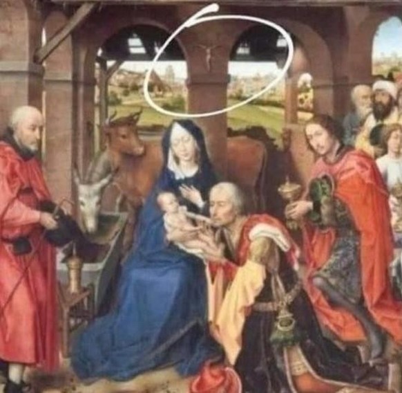 Faildienstag: Kreuz bei Jesu Geburt
