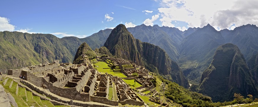 Machu Pichhu: Vor langer Zeit war die Inka-Stadt von Pflanzen überwuchert.