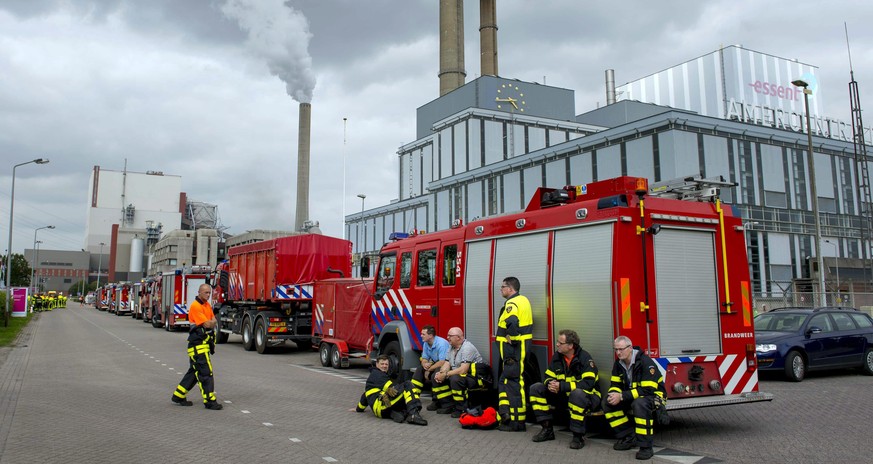 Beim niederländischen Kohlekraftwerk in Geertruidenberg kam es im September zu einem Zwischenfall, zu dem die Feuerwehr ausrücken musste.