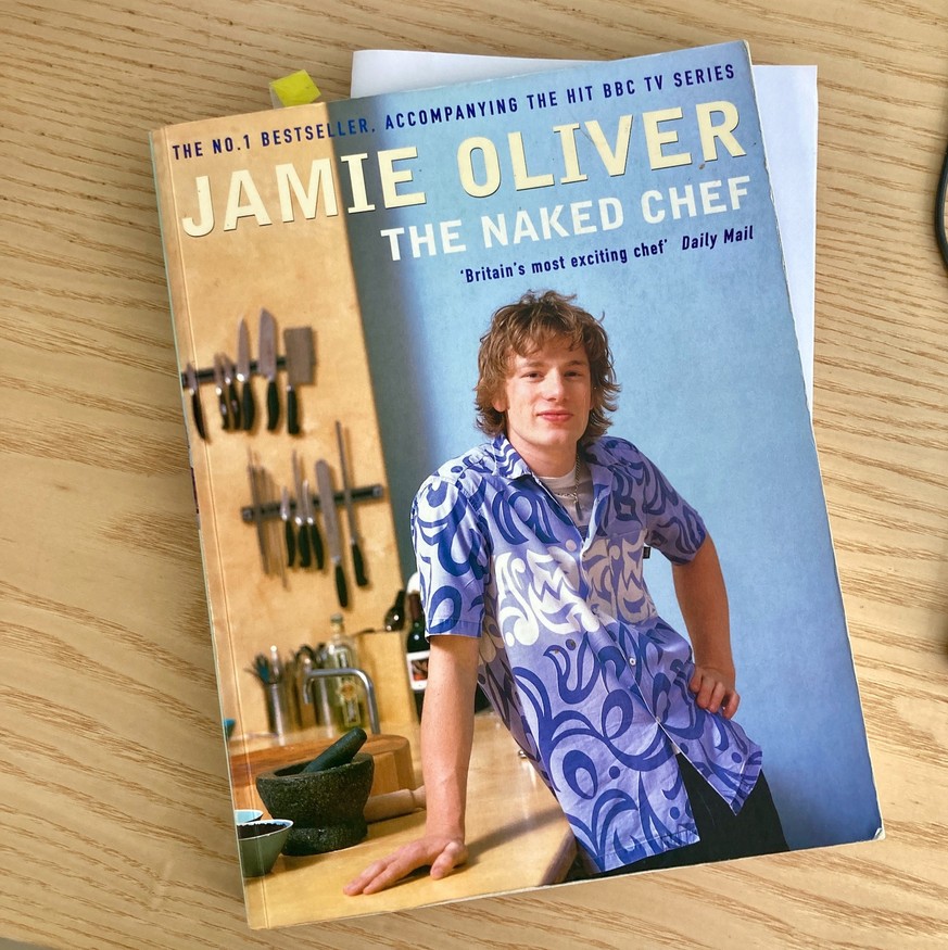 jamie oliver the naked chef erstausgabe 1999 bbc 2 kochen food essen