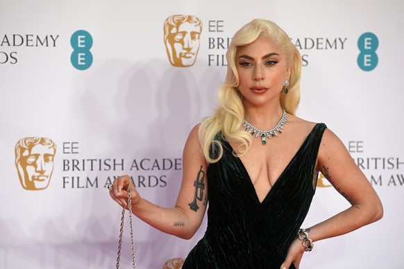 epa12854529 (FILE) - Lady Gaga attends the 2022 EE BAFTA Film Awards at the Royal Albert Hall in London, Britain, 13 March 2022 (reissued 27 March 2026). Lady Gaga will turn 40 years old on 28 March 2 ...