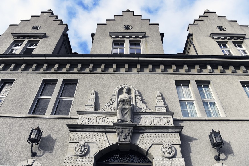 Das Bezirksgericht in Uster (ZH) am Mittwoch, 22. Juni 2016. Martin Baeumle Praesident GLP Schweiz muss sich am Mittwoch vor dem Bezirksgericht Uster verantworten. Er soll als Duebendorfer Finanzvorst ...