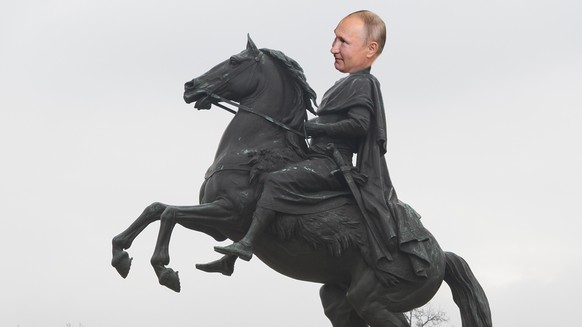 Putin as Peter the Great