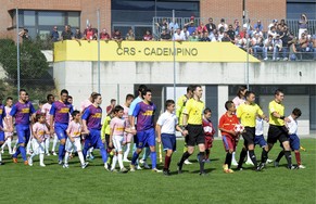 Die Grasshoppers trafen bereits vor zwei Jahren auf Vedeggio.