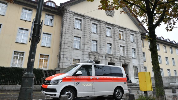 Das Zuercher Bezirksgericht am Mittwoch, 30. Oktober 2019. In Zuerich steht heute Mittwoch einmal mehr der junge Straftaeter Brian, bekannt geworden unter dem Namen Carlos, vor Gericht..Er ist angekla ...