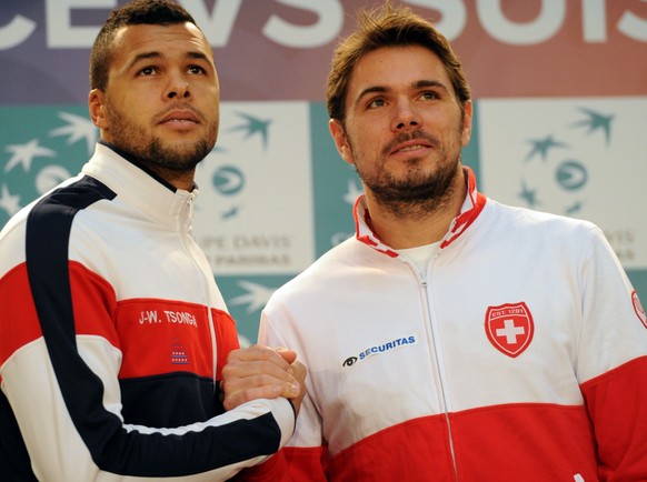 Stan Wawrinka muss morgen gegen Tsonga ran.