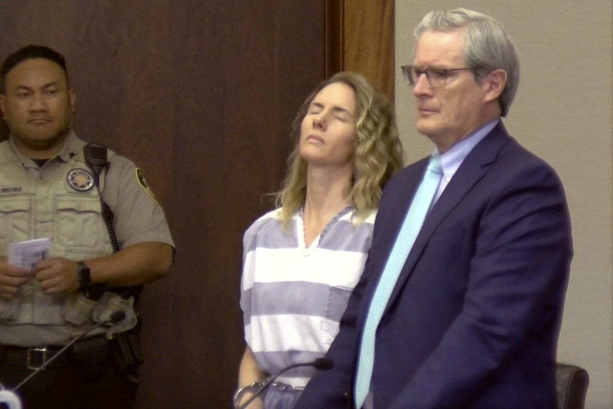 FILE - This image from video shows Ruby Franke during a hearing Monday, Dec. 18, 2023, in St. George, Utah. A Utah judge will set prison sentences Tuesday, Feb. 20, 2024, for Franke, a mother of six w ...