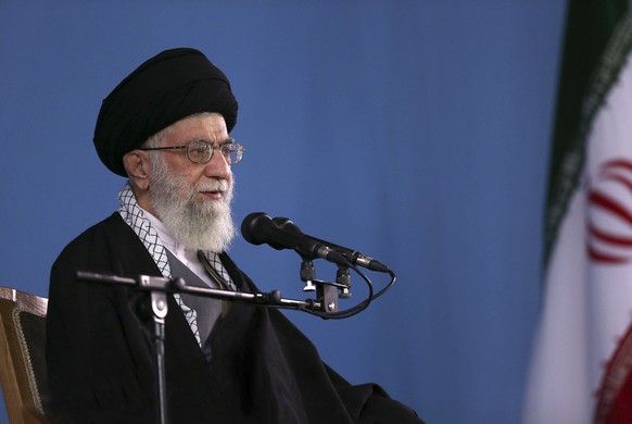 Ayatollah Ali Chamenei, oberster Führer Irans und Feindbild der US-Neocons.