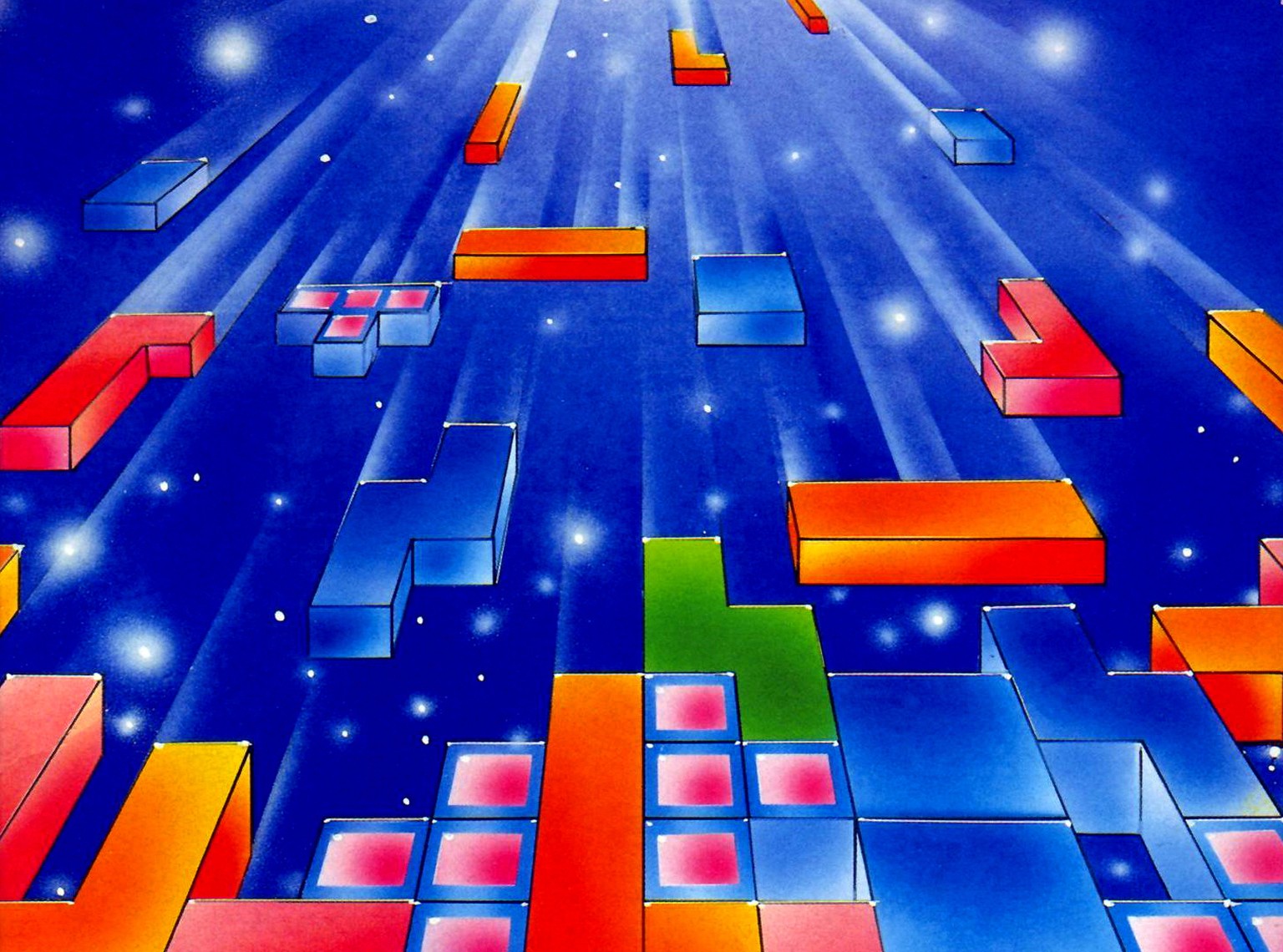 Das zeitlose Spielprinzip von «Tetris» funktioniert auch in der neusten Version.