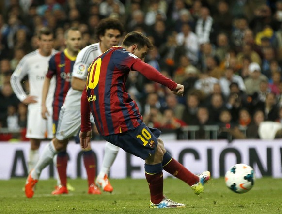 Messi bekommt beim Penaltyschiessen weniger Übung als Rivale Ronaldo.&nbsp;
