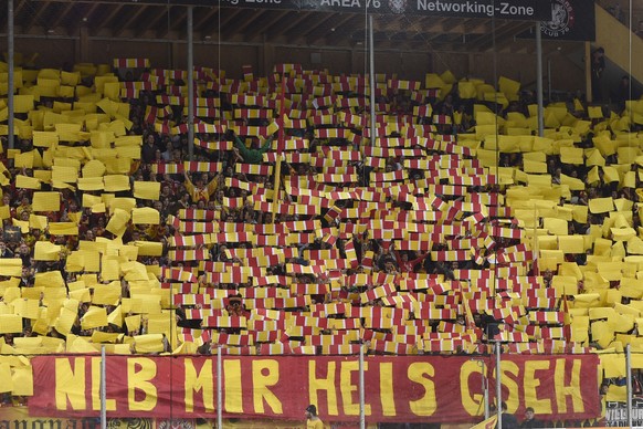 Die Langnau-Fans müssen bis kurz vor Schluss bibbern.