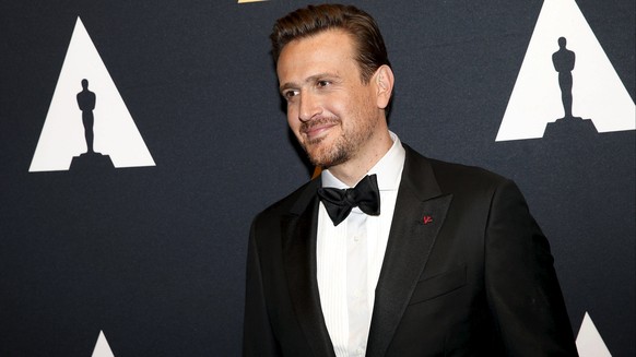 Actor Jason Segel arrives at the Scientific and Technical Awards Ceremony presented by the Academy of Motion Picture Arts and Sciences (AMPAS) at the Beverly Wilshire Hotel in Beverly Hills, Californi ...