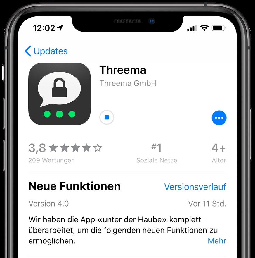 WhatsApp-Alternative Threema bringt praktisches Feature für iPhone-User
