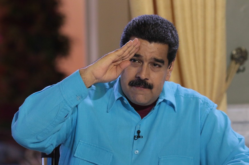 Venezolanischer Präsident Maduro:&nbsp;«Die Opposition will das Land in Brand stecken.»