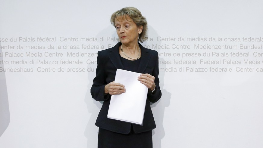 Mit dem Verzicht von Eveline
Widmer-Schlumpf endet eine Anomalie im Bundesrat