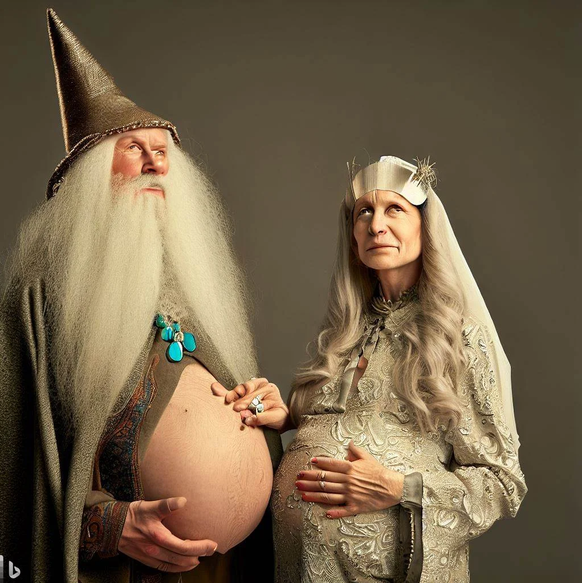 AI Fails: Pregnant Gandalf