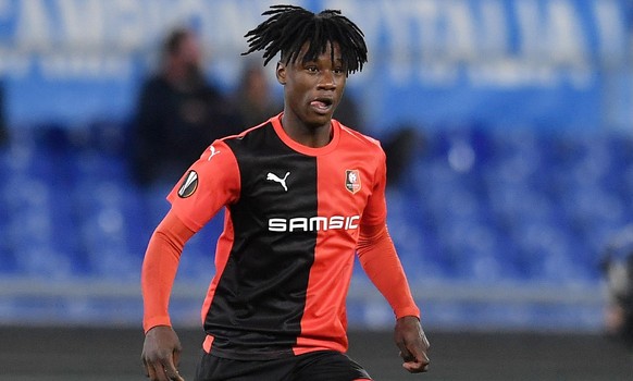 Eduardo Camavinga of Rennes Roma 3-10-2019 Stadio Olimpico Football Europa League 2019/2020 SS Lazio - Rennes Photo Antonietta Baldassarre / Insidefoto PUBLICATIONxNOTxINxITA AntoxBaldassarre