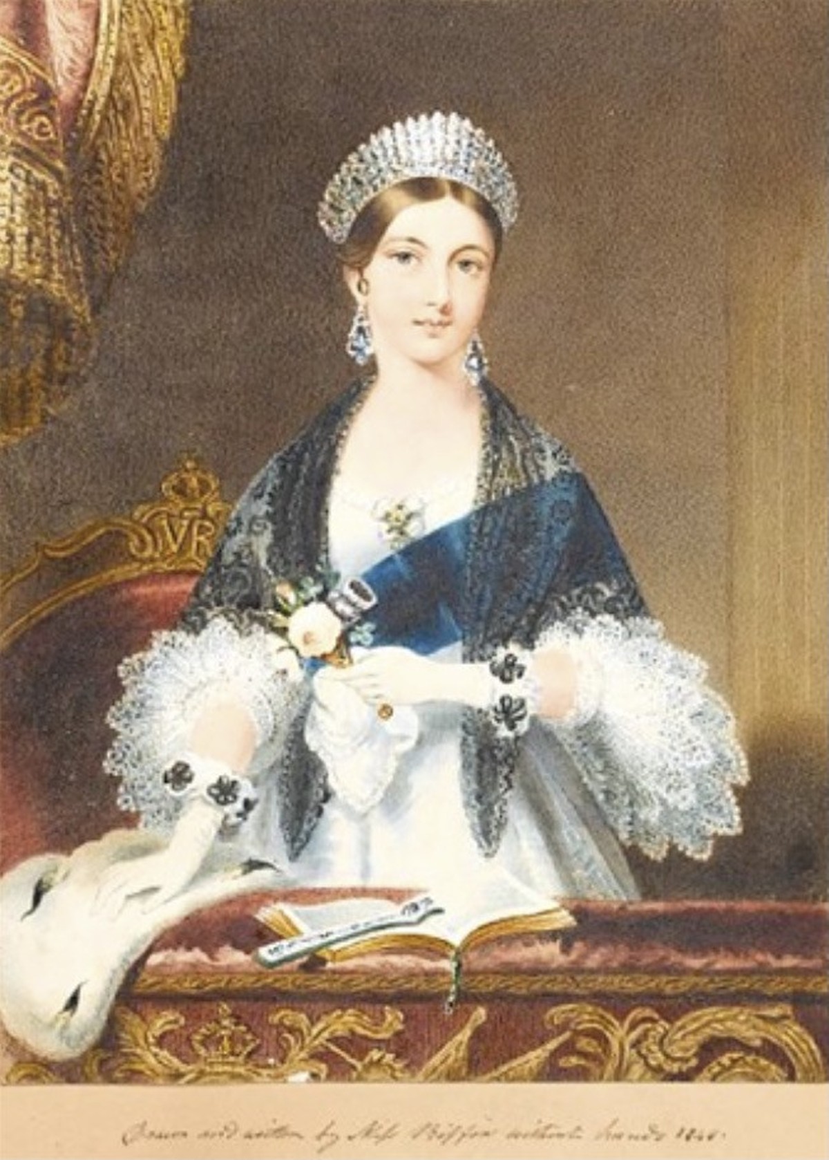 Queen Victoria, 1848, by Sarah Biffin