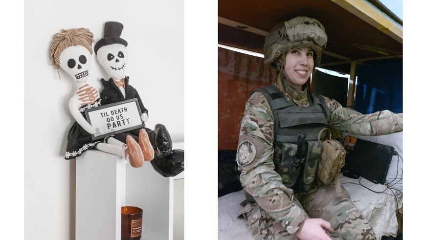 Marina Aleksiuk a été tuée le 8 mai 2022 lors d’un bombardement russe. Membre du régiment Azov,