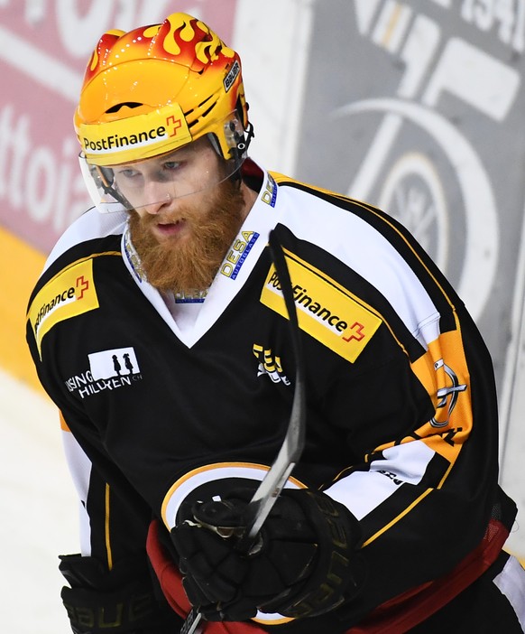 Lugano&#039;s Topscorer Linus Klasen during the preliminary round game of National League A (NLA) Swiss Championship 2016/17 between HC Lugano and Lausanne HC, at the ice stadium Resega in Lugano, Swi ...