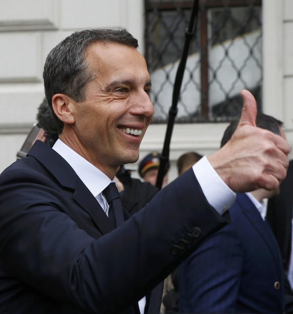 Daumen hoch: Kern arbeitet gegen die «schlechte Laune» im Land.