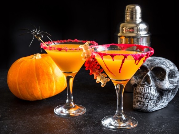 Pumpkintini pumpkin martini cocktails drinks trinken kürbis halloween herbst pumpkin spice