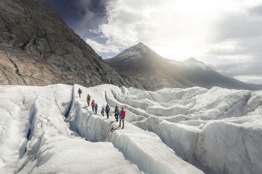 Rauszeit Gletscher Aletschgletscher