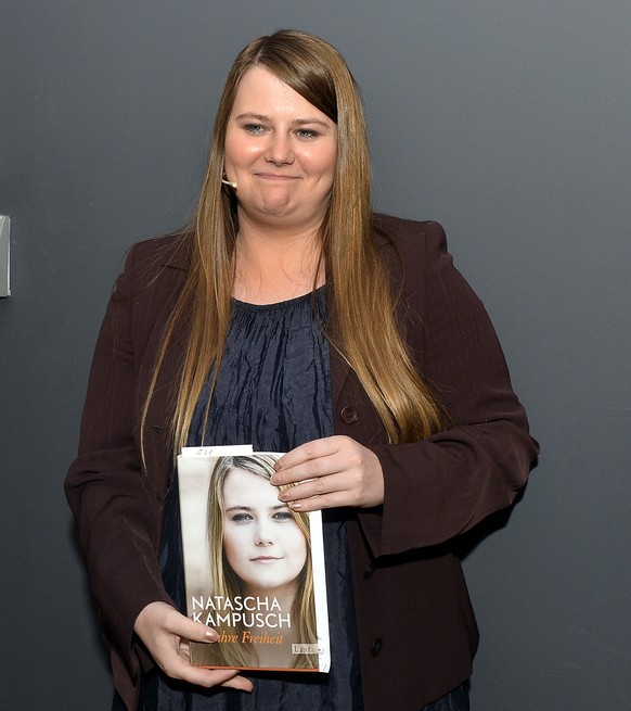 Natascha Kampusch am Mittwoch, 17. August 2016, anlaesslich der Buchpraesentation &quot;10 Jahre Freiheit&quot; in Wien. Am 23. August 2006 gelang der damals 18-jaehrigen Natascha Kampusch die Flucht  ...