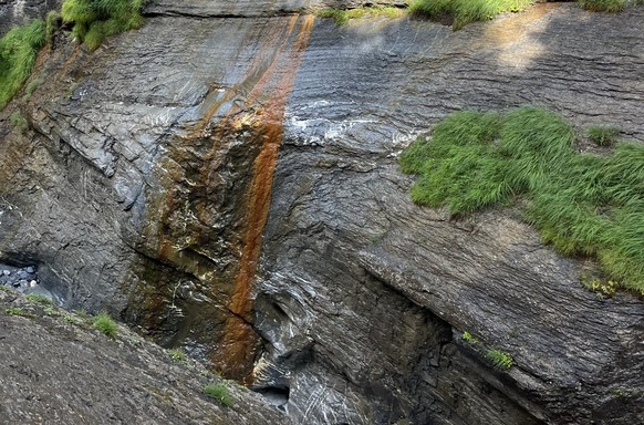 Dalaschlucht Leukerbad Dala Thermalquellen in der Schweiz grösste Thermalquelle in Europa Schweiz der Rekorde