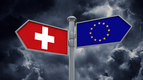 Schweiz EU Wegweiser Rahmenabkommen